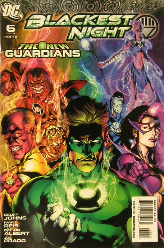 Cover of Blackest Night (2009 Ltd) #6. One of 250,000 Vintage American Comics on sale from Krypton!