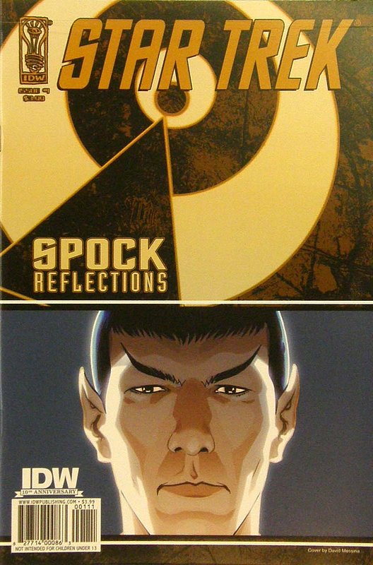 Cover of Star Trek: Spock Reflections (2009 Ltd) #1. One of 250,000 Vintage American Comics on sale from Krypton!