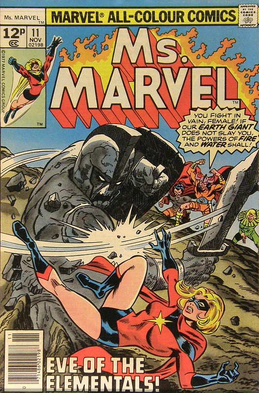 Cover of Ms Marvel (Vol 1) #11. One of 250,000 Vintage American Comics on sale from Krypton!