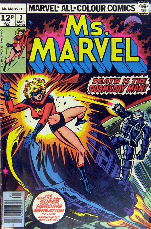 Cover of Ms Marvel (Vol 1) #3. One of 250,000 Vintage American Comics on sale from Krypton!
