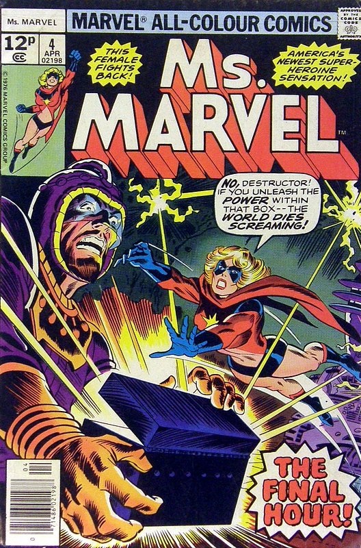 Cover of Ms Marvel (Vol 1) #4. One of 250,000 Vintage American Comics on sale from Krypton!