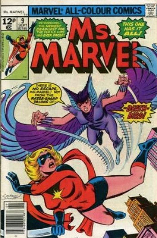 Cover of Ms Marvel (Vol 1) #9. One of 250,000 Vintage American Comics on sale from Krypton!