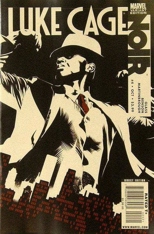 Cover of Luke Cage: Noir (2009 Ltd) #4. One of 250,000 Vintage American Comics on sale from Krypton!