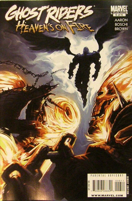 Cover of Ghost Riders: Heavens on Fire (2009 Ltd) #6. One of 250,000 Vintage American Comics on sale from Krypton!