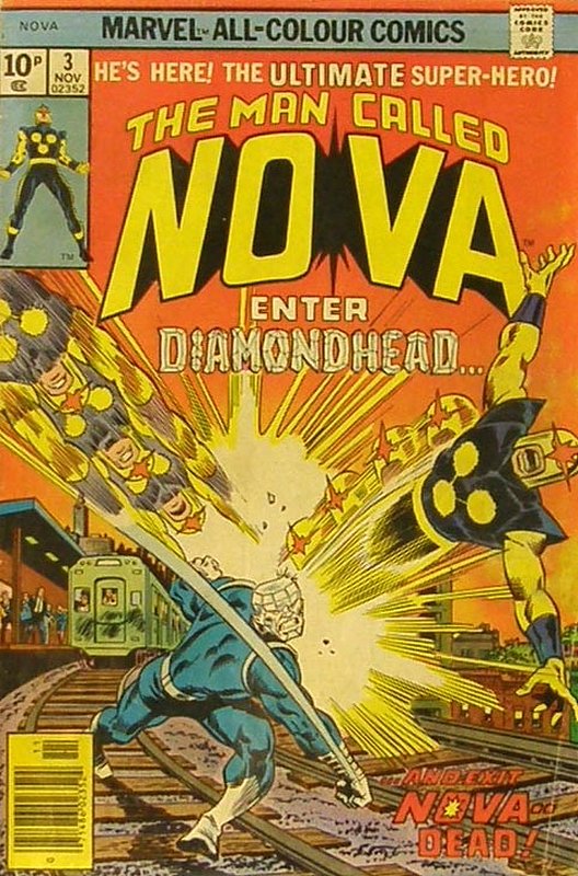 Cover of Nova (Vol 1) #3. One of 250,000 Vintage American Comics on sale from Krypton!