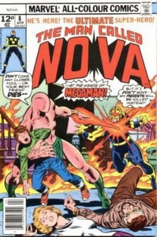 Cover of Nova (Vol 1) #8. One of 250,000 Vintage American Comics on sale from Krypton!