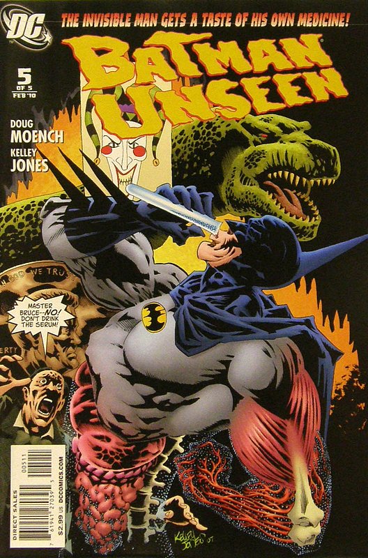 Cover of Batman: The Unseen (2009 Ltd) #5. One of 250,000 Vintage American Comics on sale from Krypton!