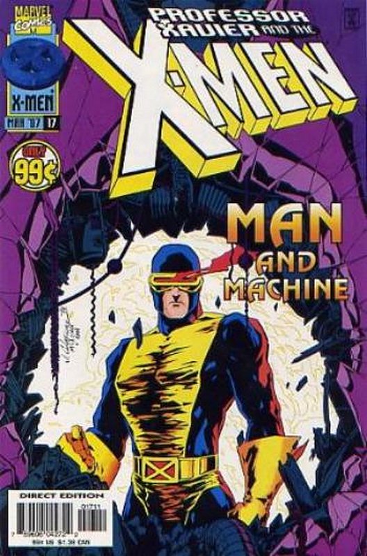 Cover of Professor Xavier & The X-Men #17. One of 250,000 Vintage American Comics on sale from Krypton!