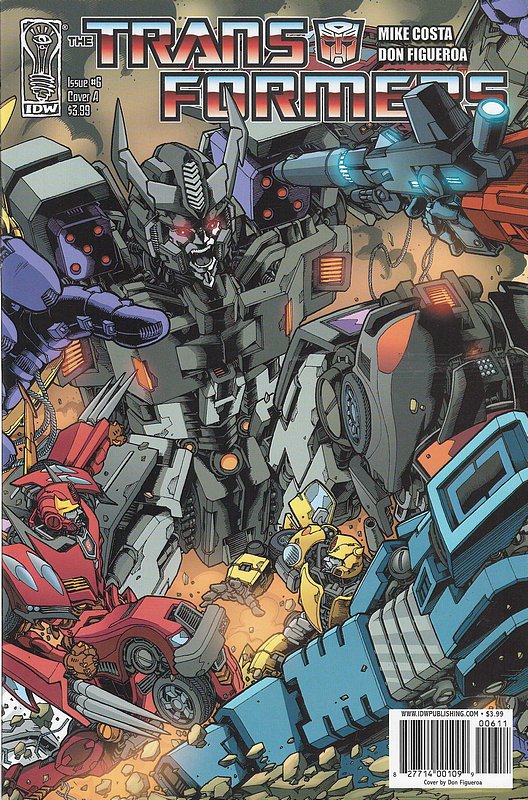 Cover of Transformers (IDW Ongoing) #6. One of 250,000 Vintage American Comics on sale from Krypton!