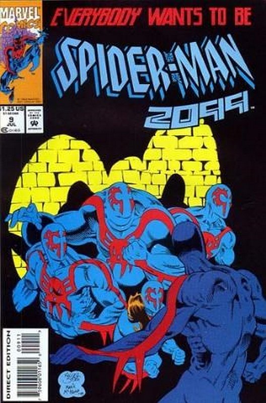 Cover of Spider-Man 2099 (Vol 1) #9. One of 250,000 Vintage American Comics on sale from Krypton!