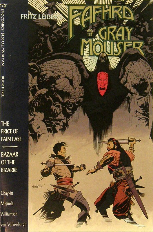 Cover of Fafhrd & The Gray Mouser #3. One of 250,000 Vintage American Comics on sale from Krypton!