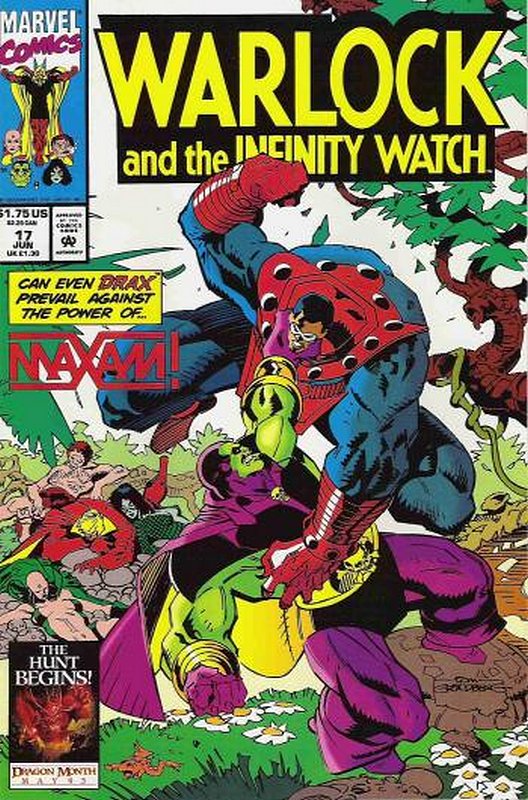 Cover of Warlock (Vol 2) and the Inifinity Watch #17. One of 250,000 Vintage American Comics on sale from Krypton!