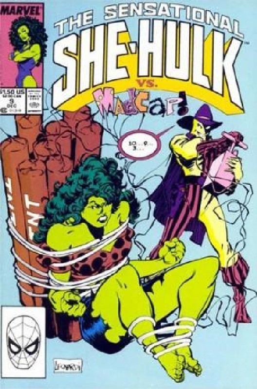 Cover of She-Hulk (Vol 2) The Sensational #9. One of 250,000 Vintage American Comics on sale from Krypton!