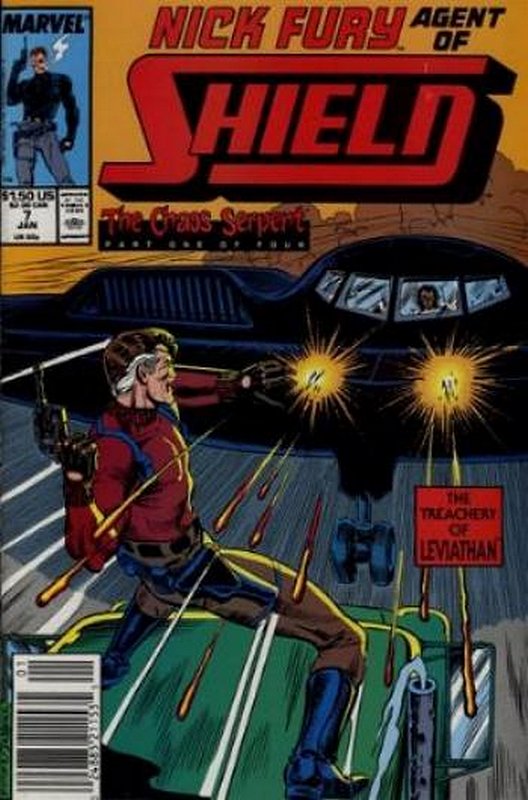 Cover of Nick Fury Agent of SHIELD (Vol 2) #7. One of 250,000 Vintage American Comics on sale from Krypton!
