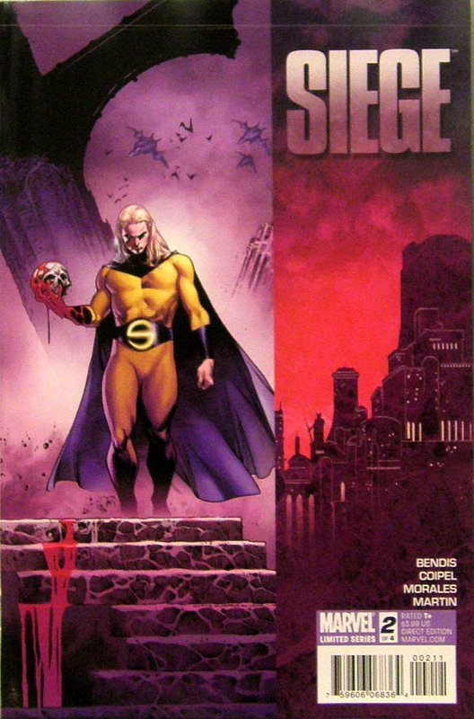 Cover of Siege (2010 Ltd) #2. One of 250,000 Vintage American Comics on sale from Krypton!