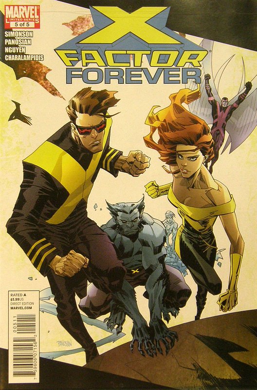 Cover of X-Factor Forever #5. One of 250,000 Vintage American Comics on sale from Krypton!