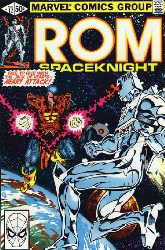Cover of Rom #12. One of 250,000 Vintage American Comics on sale from Krypton!