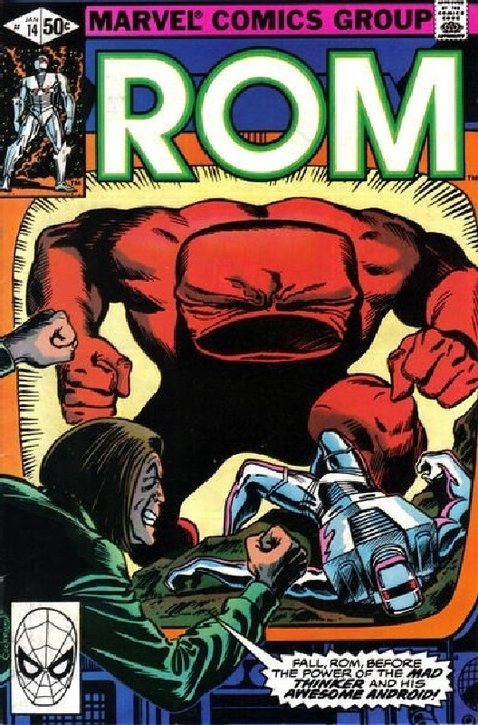 Cover of Rom #14. One of 250,000 Vintage American Comics on sale from Krypton!