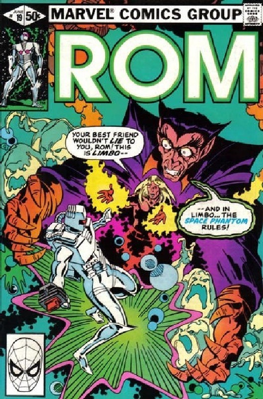 Cover of Rom #19. One of 250,000 Vintage American Comics on sale from Krypton!