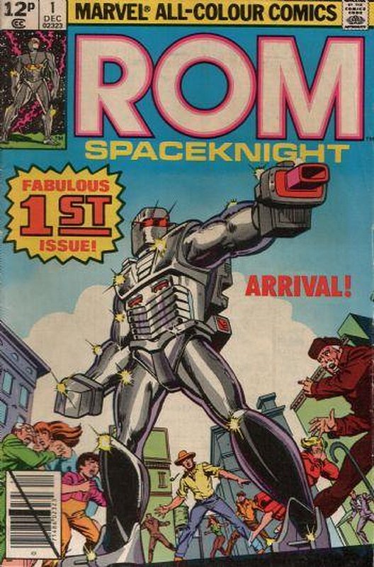 Cover of Rom #1. One of 250,000 Vintage American Comics on sale from Krypton!