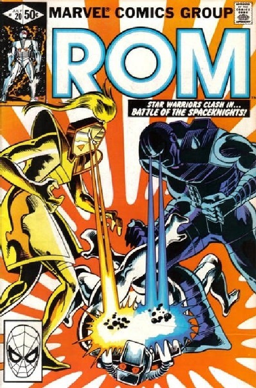 Cover of Rom #20. One of 250,000 Vintage American Comics on sale from Krypton!