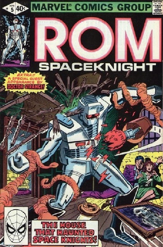Cover of Rom #5. One of 250,000 Vintage American Comics on sale from Krypton!