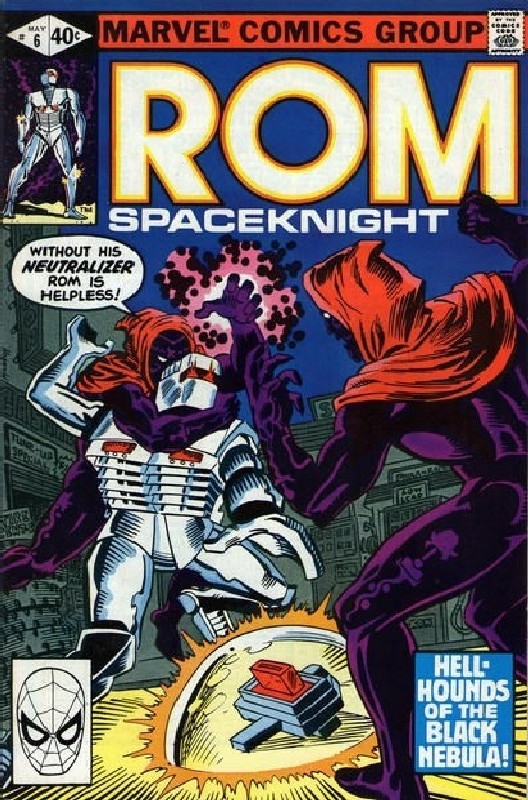 Cover of Rom #6. One of 250,000 Vintage American Comics on sale from Krypton!