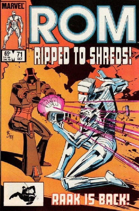 Cover of Rom #71. One of 250,000 Vintage American Comics on sale from Krypton!