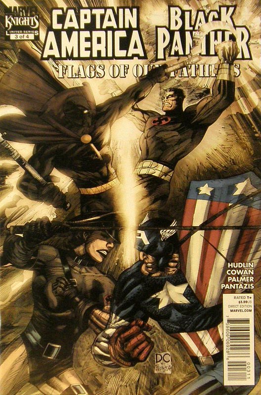 Cover of Captain America/Black Panther: Flags (2010 Ltd) #3. One of 250,000 Vintage American Comics on sale from Krypton!
