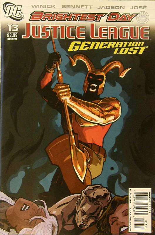 Cover of Justice League: Generation Lost (Vol 1) #13. One of 250,000 Vintage American Comics on sale from Krypton!