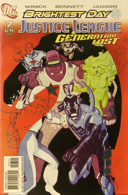 Cover of Justice League: Generation Lost (Vol 1) #7. One of 250,000 Vintage American Comics on sale from Krypton!