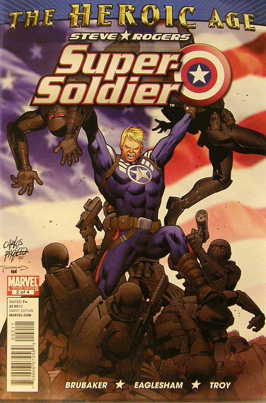 Cover of Steve Rogers: Super-Soldier (2010 Ltd) #2. One of 250,000 Vintage American Comics on sale from Krypton!