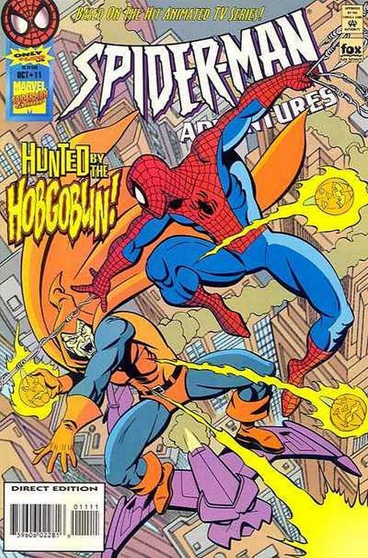 Cover of Spider-Man Adventures (Vol 1) #11. One of 250,000 Vintage American Comics on sale from Krypton!