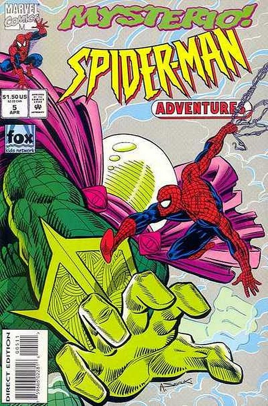 Cover of Spider-Man Adventures (Vol 1) #5. One of 250,000 Vintage American Comics on sale from Krypton!