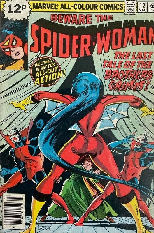 Cover of Spider-Woman (Vol 1) #12. One of 250,000 Vintage American Comics on sale from Krypton!