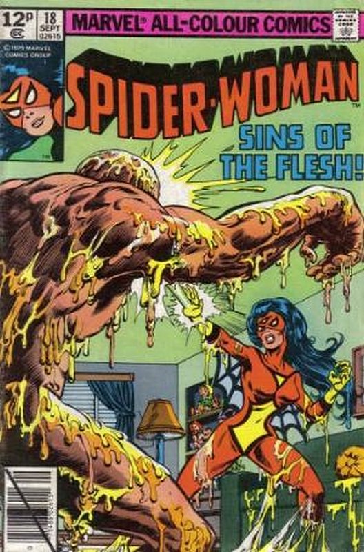 Cover of Spider-Woman (Vol 1) #18. One of 250,000 Vintage American Comics on sale from Krypton!