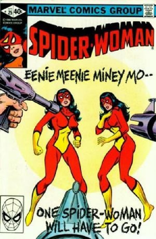 Cover of Spider-Woman (Vol 1) #25. One of 250,000 Vintage American Comics on sale from Krypton!