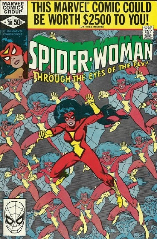 Cover of Spider-Woman (Vol 1) #30. One of 250,000 Vintage American Comics on sale from Krypton!