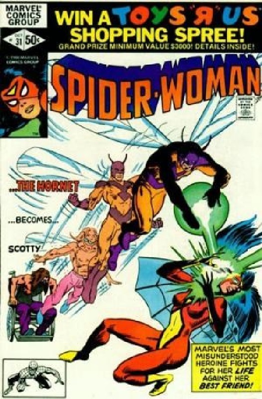 Cover of Spider-Woman (Vol 1) #31. One of 250,000 Vintage American Comics on sale from Krypton!