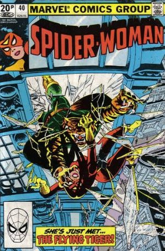 Cover of Spider-Woman (Vol 1) #40. One of 250,000 Vintage American Comics on sale from Krypton!