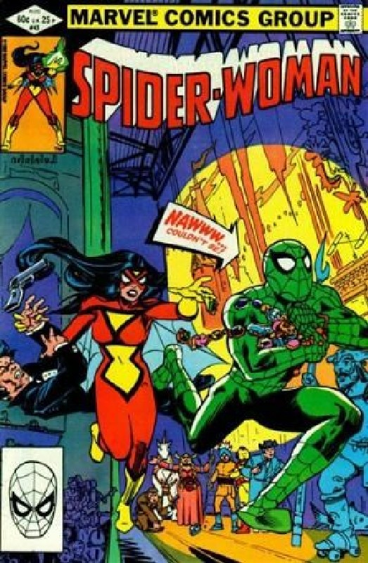 Cover of Spider-Woman (Vol 1) #45. One of 250,000 Vintage American Comics on sale from Krypton!
