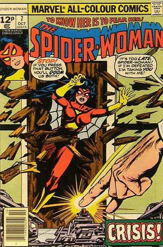 Cover of Spider-Woman (Vol 1) #7. One of 250,000 Vintage American Comics on sale from Krypton!