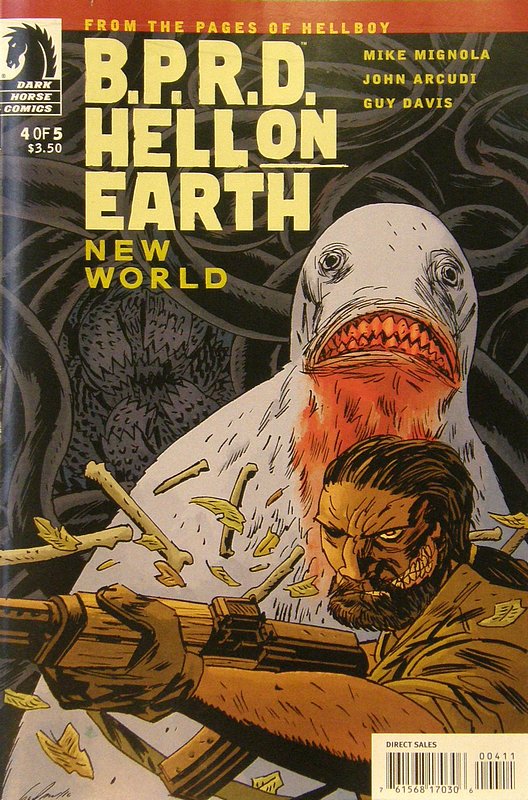 Cover of BPRD: Hell on Earth New World (2010 Ltd) #4. One of 250,000 Vintage American Comics on sale from Krypton!