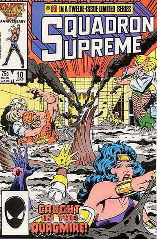 Cover of Squadron Supreme (1985 Ltd) #10. One of 250,000 Vintage American Comics on sale from Krypton!