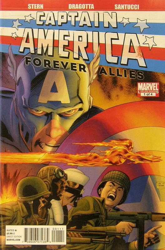 Cover of Captain America: Forever Allies (2010 Ltd) #1. One of 250,000 Vintage American Comics on sale from Krypton!
