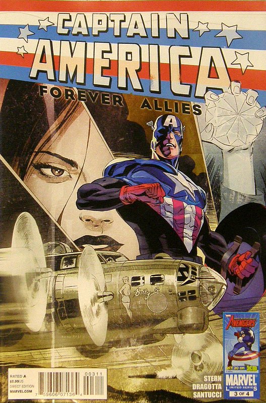 Cover of Captain America: Forever Allies (2010 Ltd) #3. One of 250,000 Vintage American Comics on sale from Krypton!