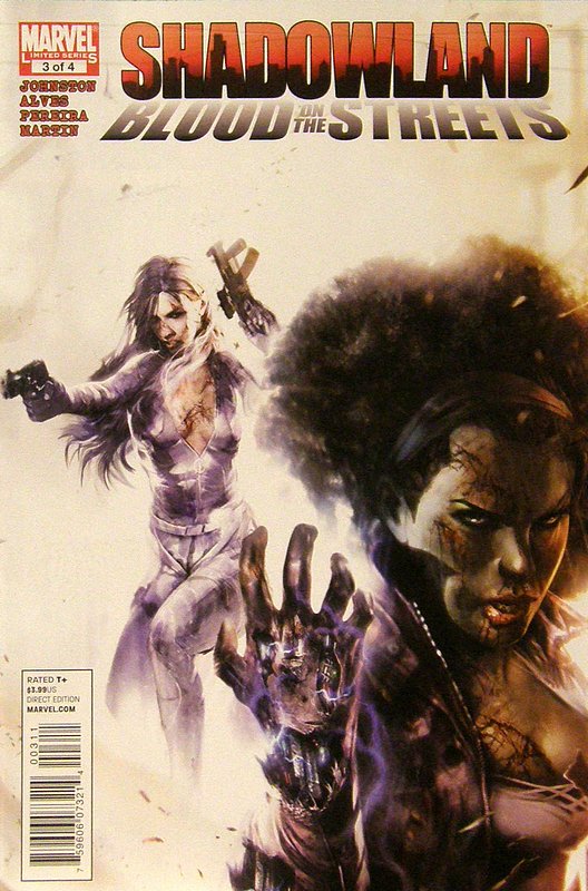 Cover of Shadowland: Blood on the Streets (2010 Ltd) #3. One of 250,000 Vintage American Comics on sale from Krypton!