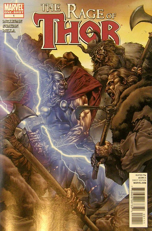 Cover of Thor: Rage of Thor (2010 One Shot) #1. One of 250,000 Vintage American Comics on sale from Krypton!