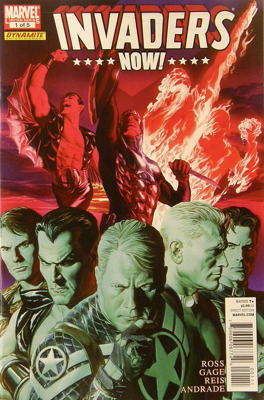Cover of Invaders Now (2010 Ltd) #1. One of 250,000 Vintage American Comics on sale from Krypton!