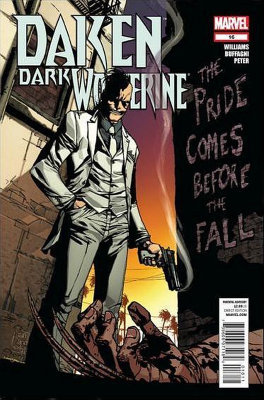 Cover of Daken Dark Wolverine (Vol 1) #16. One of 250,000 Vintage American Comics on sale from Krypton!